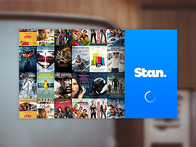 Stan app interface stan tv ui video vod web