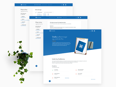 Arion Banki - Corporate signup app arion banking flat forms iceland minimal onboarding online ui ux web app