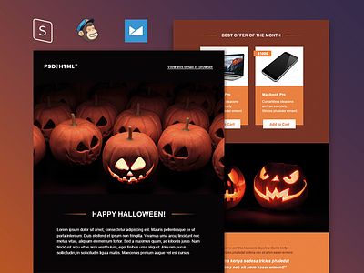 Freebie: Happy Halloween Email Template