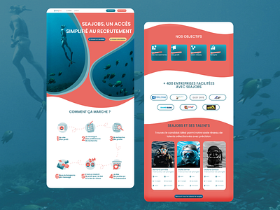 UI & UX Design | Seajobs graphic design ui uidesign ux uxdesign webdesign website