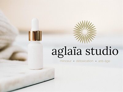 Branding | Aglaïa Studio graphic design logo
