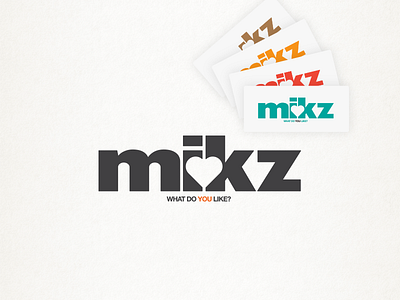 Mikz - logo colors logotype typography