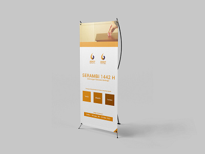 X-Banner for Ramadhan Sharing - Geber banner branding brochure design design for printing designer flyer graphic design poster spanduk