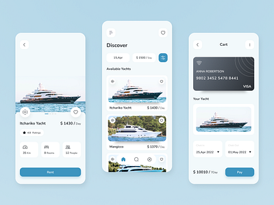 Yacht Booking Service - Application