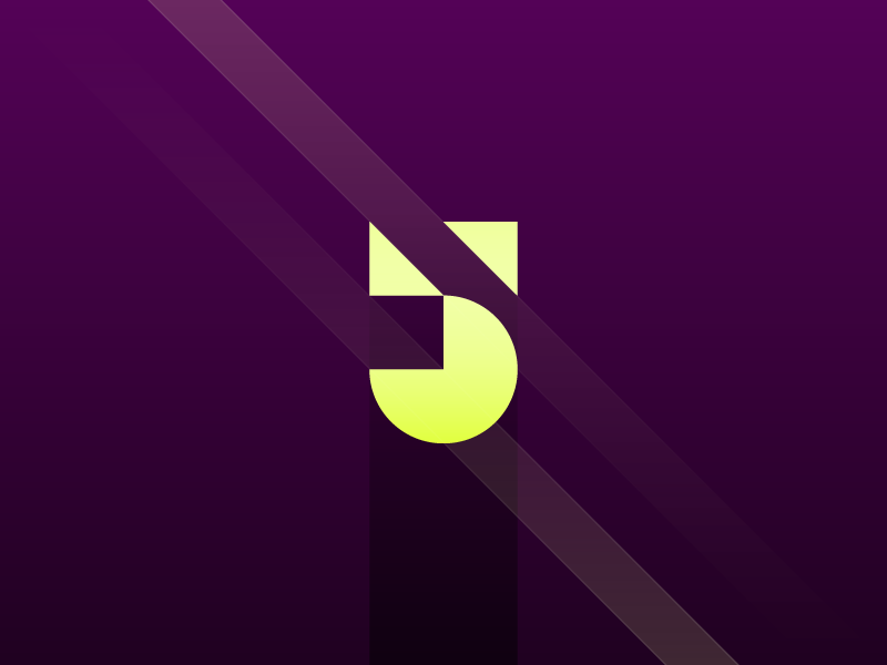 5 color minimal illustration typography
