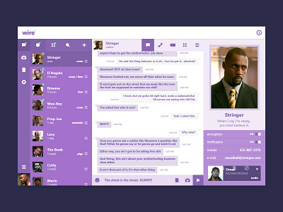 #013 - Direct Message television the wire tv ui design