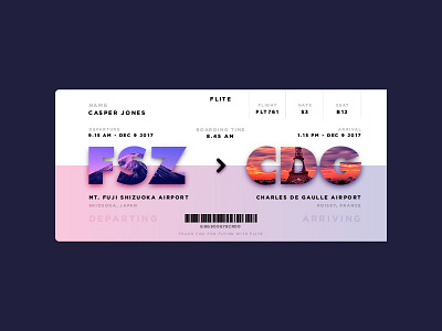 #024 Boarding Pass