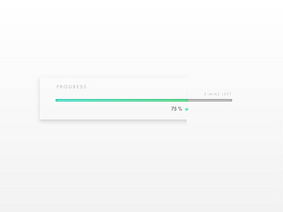 #086 Progress Bar bar dailyui design gradient loading minimal progress ui ux