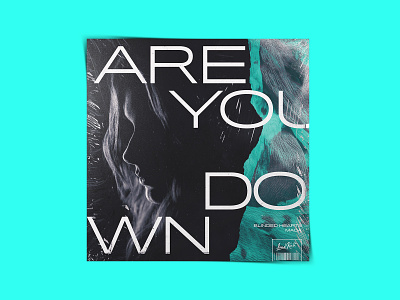 Are You Down - Cover Art abstract cover art design illustration typography vibrant color