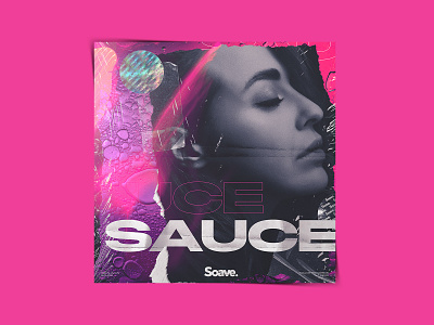 Sauce - Cover Art abstract cover art design illustration photograhy typography vector vibrant color