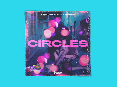 Circles - Cover Art abstract cover art design lights typography vibrant color