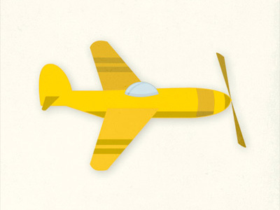 plane illustration plane sky yellow