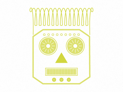 robot green illustration robot vector