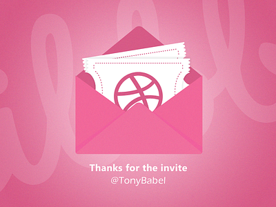 Hello Dribbble! dribbble hello invite