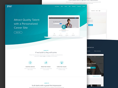 Phenom site - Category page career category clean page responsive site