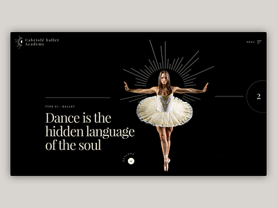 Minimal Dance Webpage