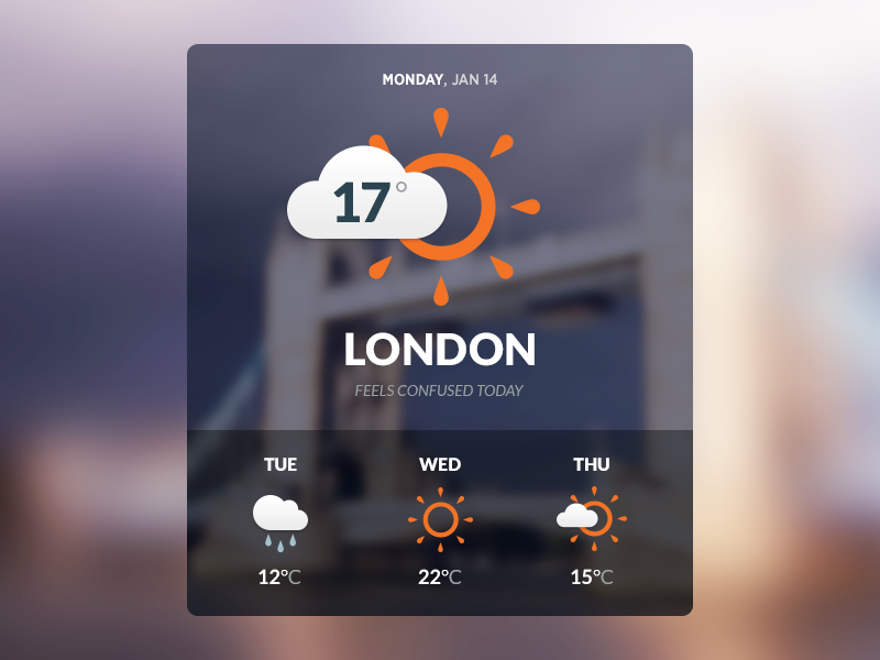 download free weather widget