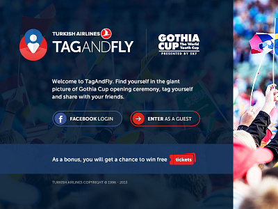 Tag&Fly Landing Page