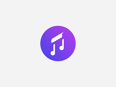 Music Market Icon branding icon logo music