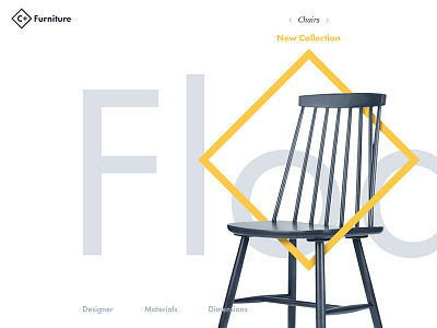 C+ Furniture Product Page concept ecommerce furniture ui ux web website