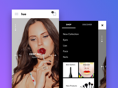 Hue Concept App Design