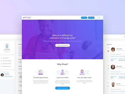 Pivot Health Website Design