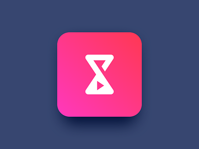 Voon App Icon Design branding icon play social network video voon
