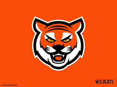 Wildcats adobe illustrator branding design icon illustration illustrator logo softball sports sports identity sports logo vector wildcats