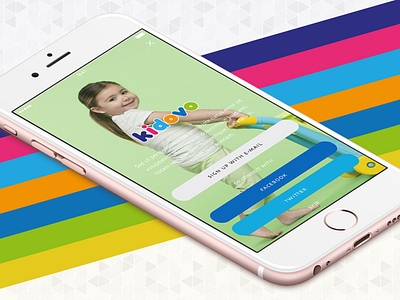 Kids Clothing Store application clothing ios kids kids clothing store login login page mobile register signup