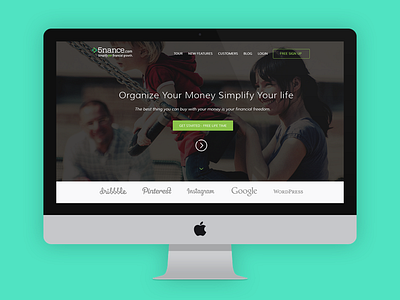 5nance Landing page