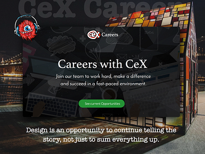 Career website template