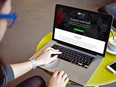 Career website concept design