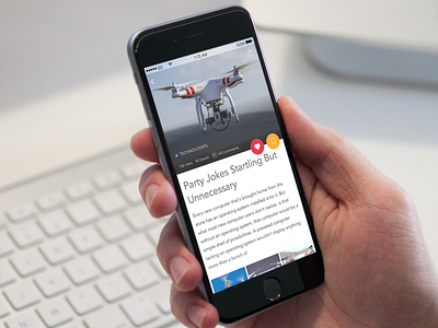 News Reader app, social-network aggregation