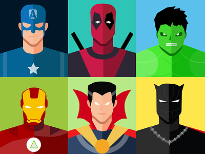 Marvel Comic Character, by Prateek Dave on Dribbble