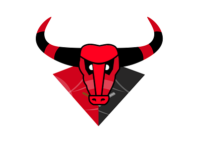 Bull vector art