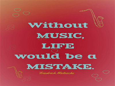 Music Quote Poster  resized