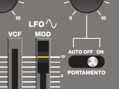 Sh-101 Fragment interface roland sh 101 synthesizer ui