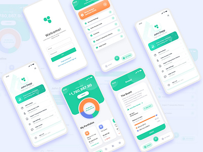 Jobn Depp mobile app UI UX design