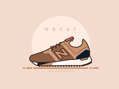New Balance 247 icon minimal new balance project 365 sneakers