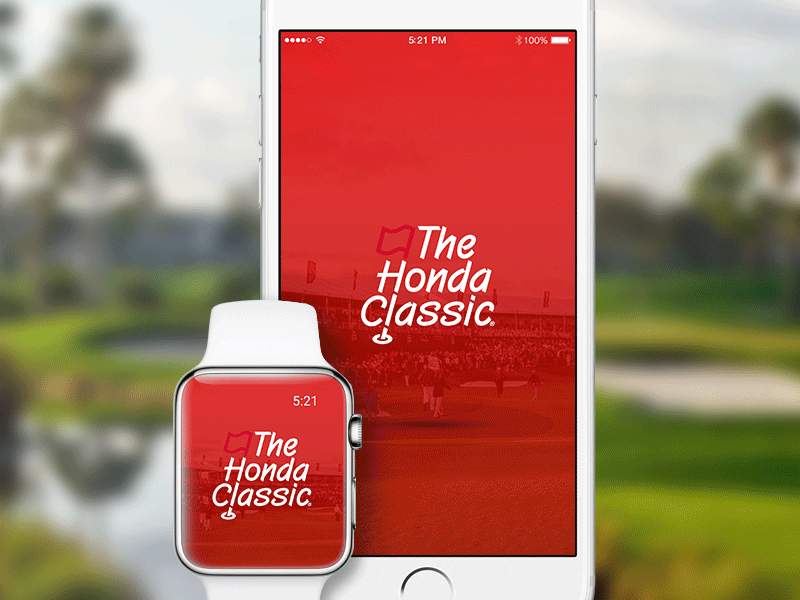 The Honda Classic concept companion app
