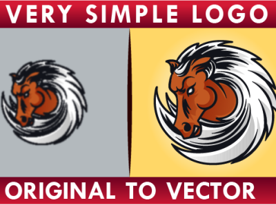 I will do Vector tracing, vectorize image convert logo to Vector design illustration logo typography vector