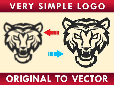 I will do Vector tracing, vectorize image convert logo to Vector design icon illustration logo vector