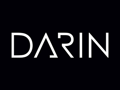 Darin Logo black darin logo