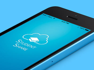 StudentShare app app design branding icone ios ios design logo mobile uxui