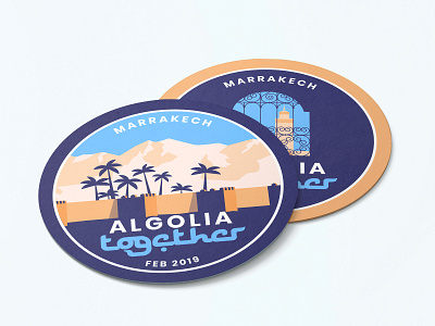 Algolia 2019 Offsite Morocco algolia desert marrakech morocco palmtrees search stickers