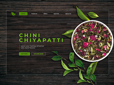 Chini-chiyapatti: Tea leaves branding design ilam landing page leaves logo nepal tea tea leaves tealeaves ui vector