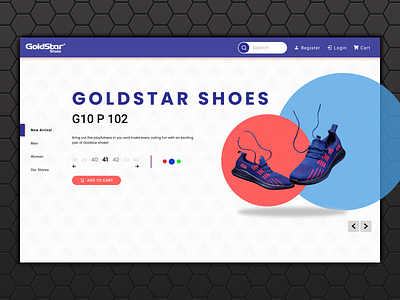 GoldStar Shoes brand branding design goldstar goldstar shoes jutta nepal nepali nepali brand shoe typography ui ux
