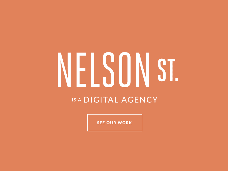 Nelson St. Logo logo web design