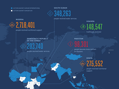 Annual Report annual report data visualization infographics nonprofit