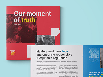 Print Annual Report for Drug Policy Alliance